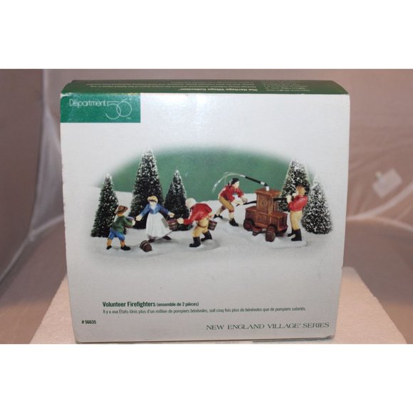 Dept 56 New England Village - Volunteer Firefighters - Picture 1 of 7